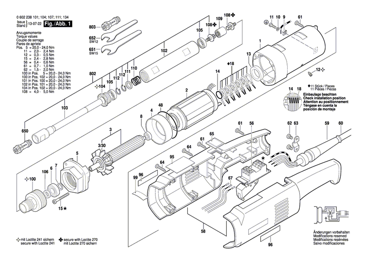 New Genuine Bosch 3606334082 Clutch Element