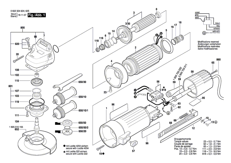 New Genuine Bosch 3606334086 Crown Gear