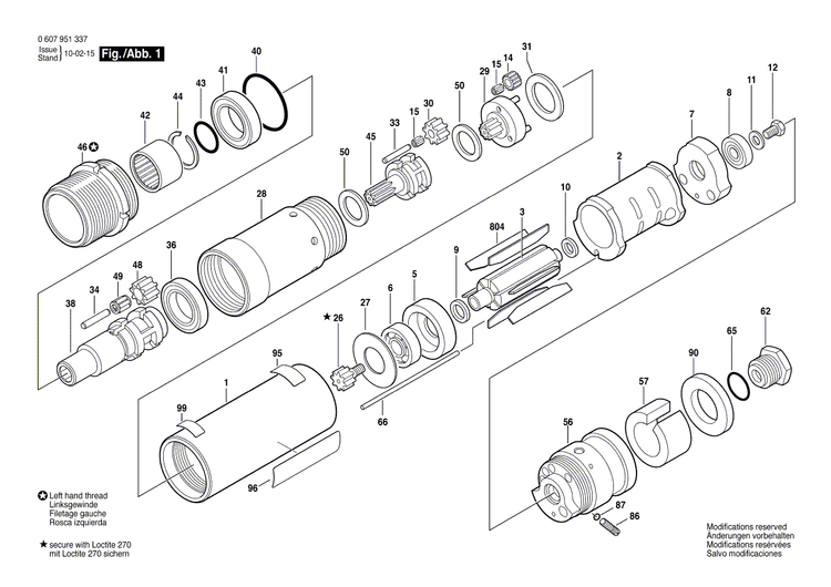 New Genuine Bosch 3606334091 Ring Gear
