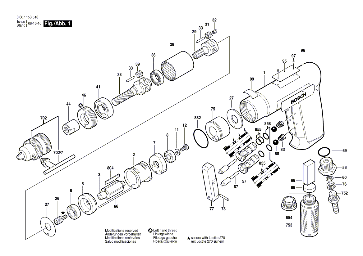 New Genuine Bosch 3606337018 Planetary-Gear Carrier
