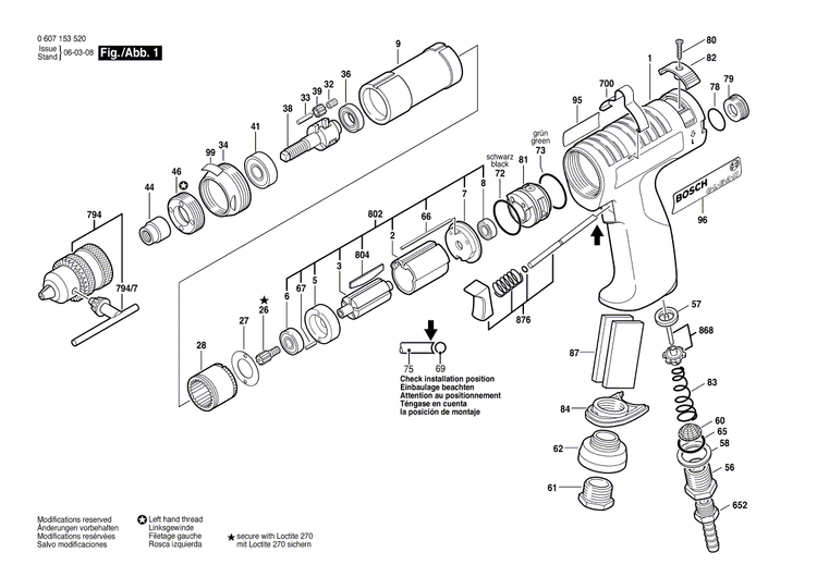 New Genuine Bosch 3606337028 Planetary-Gear Carrier