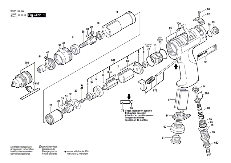 New Genuine Bosch 3606337035 Planetary-Gear Carrier