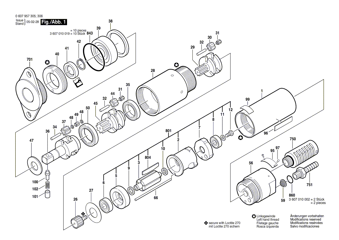 New Genuine Bosch 3606337045 Planetary-Gear Carrier