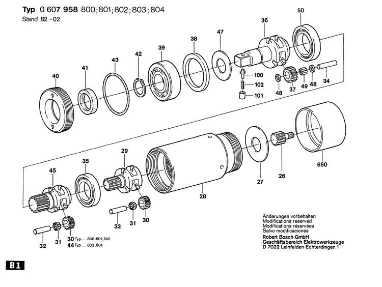 New Genuine Bosch 3606337046 Planetary-Gear Carrier