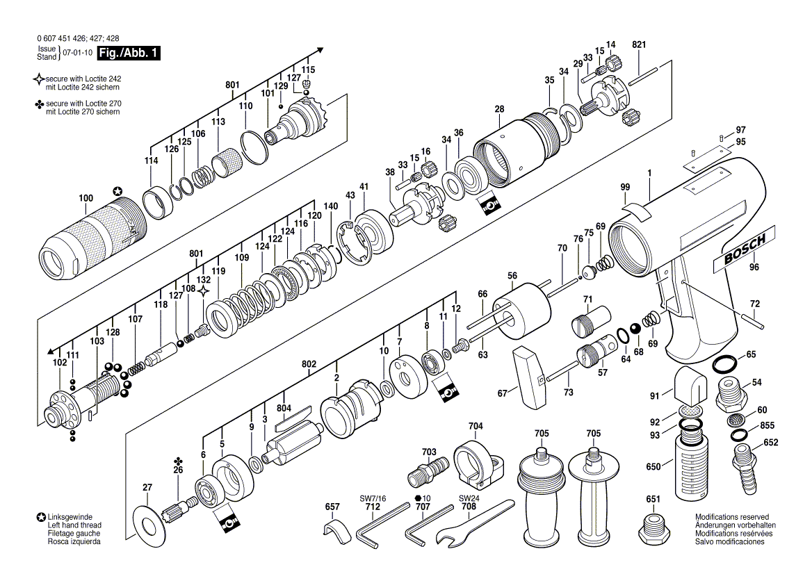 New Genuine Bosch 3606445032 Clutch Element