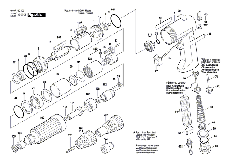 New Genuine Bosch 3606490000 Drive Shaft