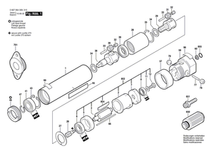 New Genuine Bosch 3607000016 Silencer