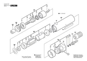 New Genuine Bosch 3607000075 Silencer