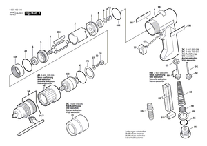 New Genuine Bosch 3607010026 Parts Set