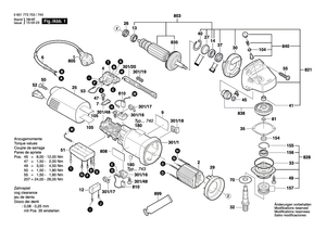 New Genuine Bosch 3607014011 Carbon-Brush Set