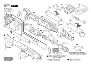 New Genuine Bosch 3607020314 Angle head