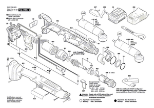 New Genuine Bosch 3607020315 Angle head