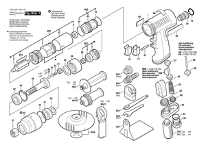 New Genuine Bosch 3607030039 Assembly Of Service Parts
