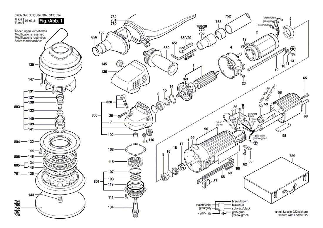 New Genuine Bosch 3607030251 Transmission Case