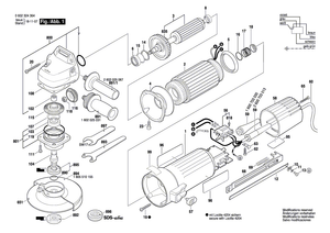 New Genuine Bosch 3607030252 Bearing Flange