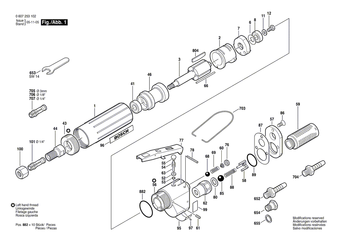 New Genuine Bosch 3607030292 Set Of Clutch Plates