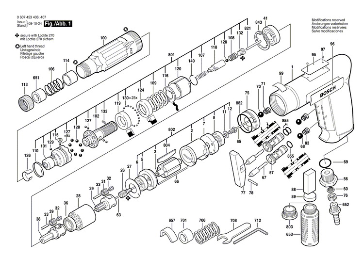 New Genuine Bosch 3607031117 Cutoff Coupling Sp Set
