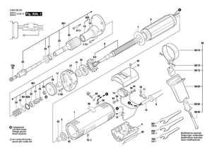 New Genuine Bosch 3607031180 Grinding Spindle