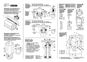 New Genuine Bosch 3607031297 Handle