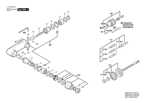 New Genuine Bosch 3607031589 Parts Set