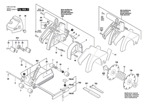 New Genuine Bosch 3607031656 Parts Set