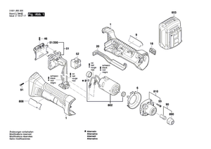 New Genuine Bosch 3607031703 Spindle nose