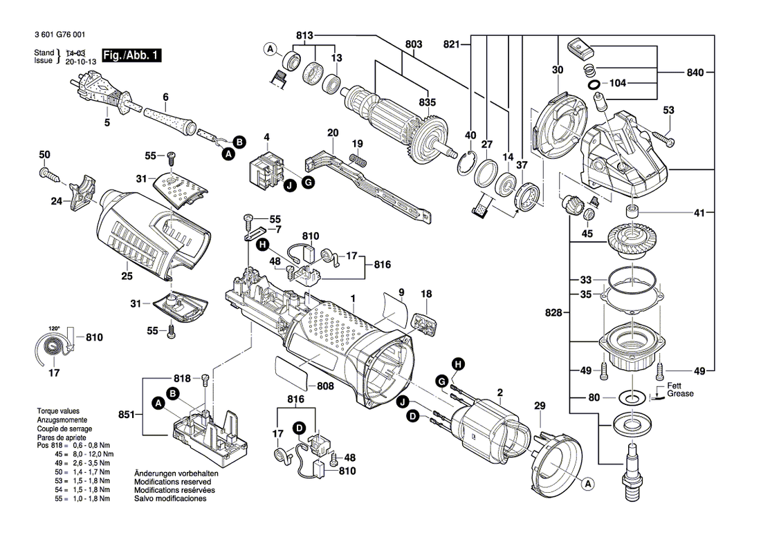 New Genuine Bosch 3607031752 Gear Housing