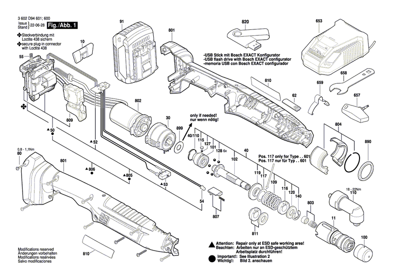 New Genuine Bosch 3607031756 Housing Assembly