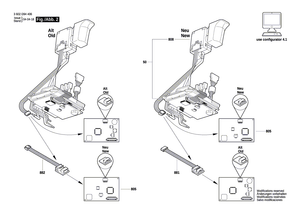 New Genuine Bosch 3607031843 Set Of Plates