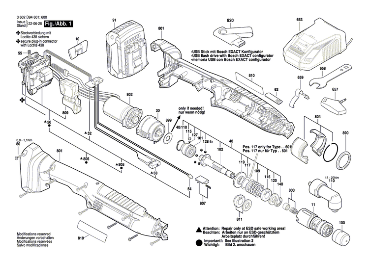 New Genuine Bosch 3607031846 Set Of Plates