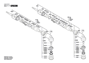 New Genuine Bosch 3607031850 Set Of Plates