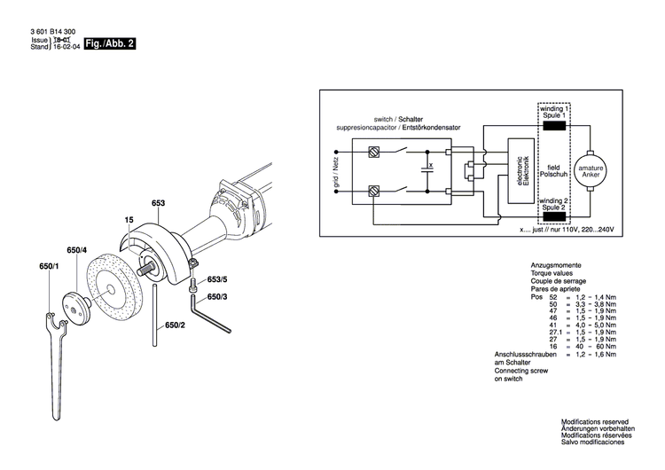New Genuine Bosch 3607031865 Field