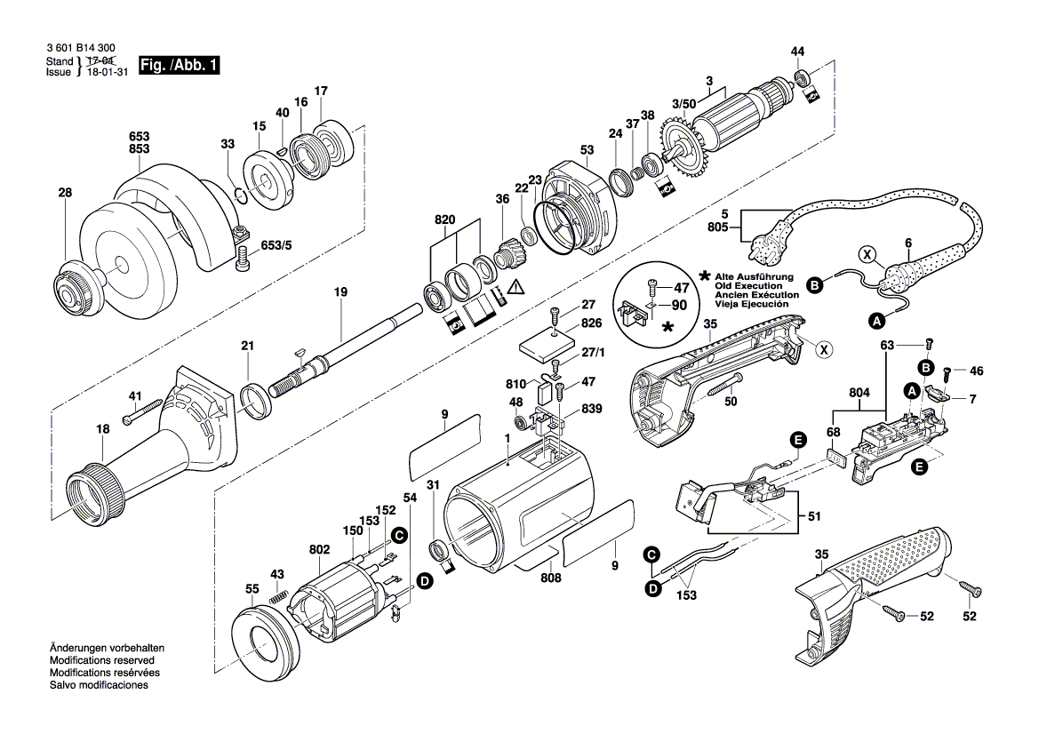 New Genuine Bosch 3607031865 Field