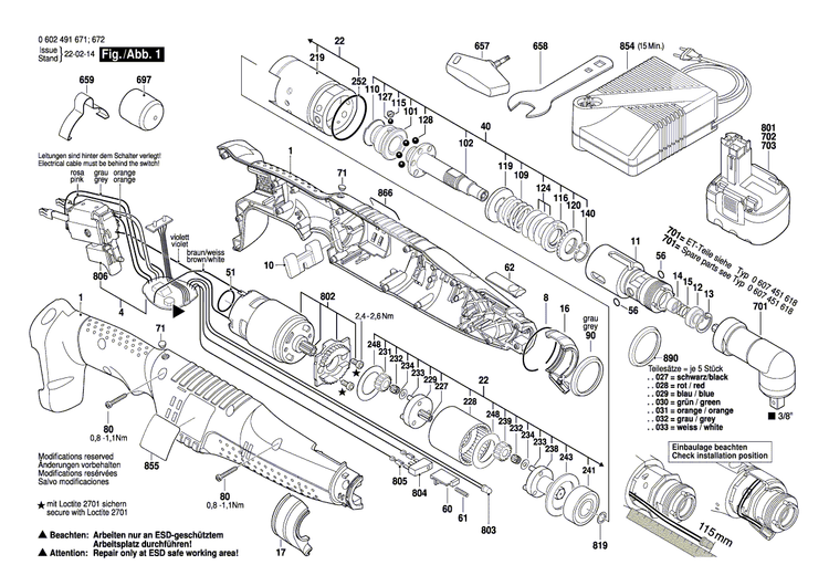 New Genuine Bosch 3607200096 Electronic Assembly