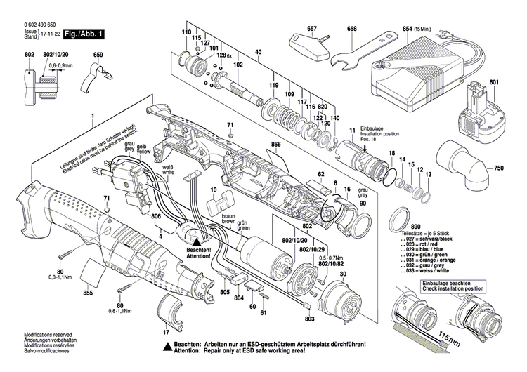 New Genuine Bosch 3607200101 Electronic Assembly