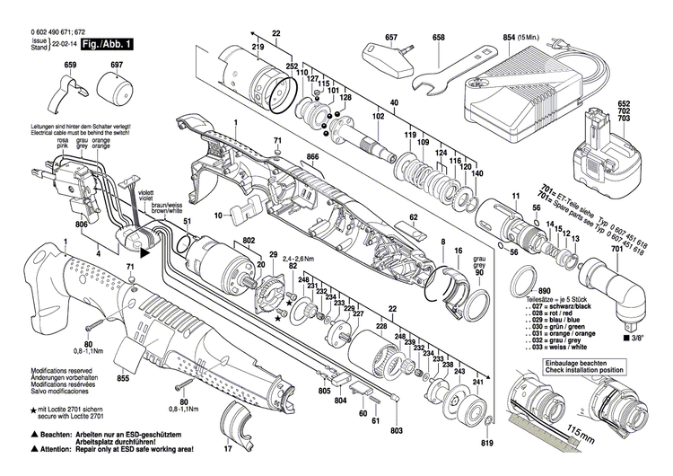 New Genuine Bosch 3607200109 Electronic Assembly