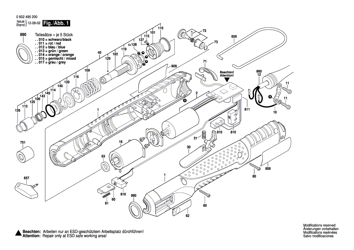 New Genuine Bosch 3607200115 Electronic Assembly