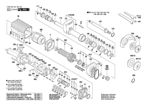 New Genuine Bosch 3607950010 Single-Head Eng. Wrench