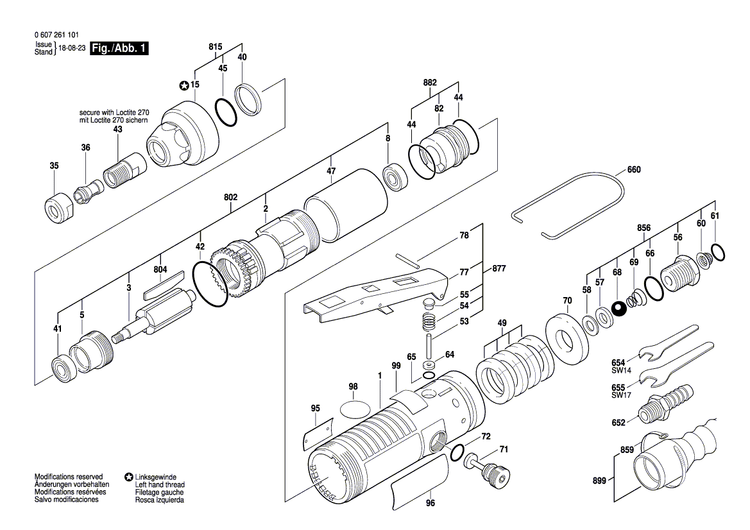 New Genuine Bosch 3608570003 Collet Jaws