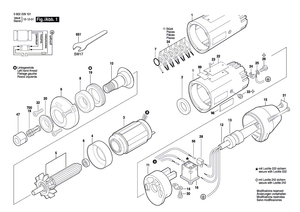 New Genuine Bosch 3608570004 Collet Jaws
