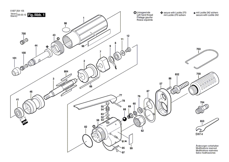 New Genuine Bosch 3608750034 Collet Jaws