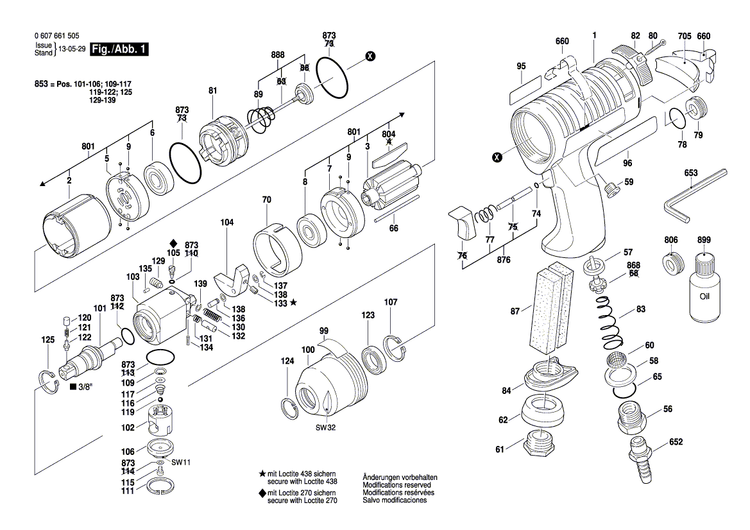 New Genuine Bosch 3608750041 Housing