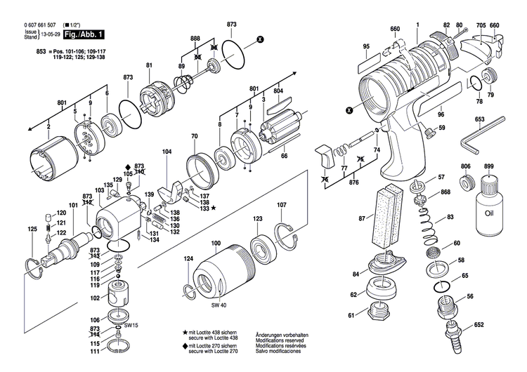 New Genuine Bosch 3608750046 Piston