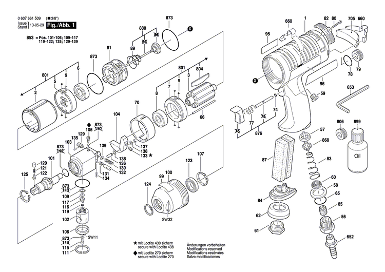 New Genuine Bosch 3608750047 Piston