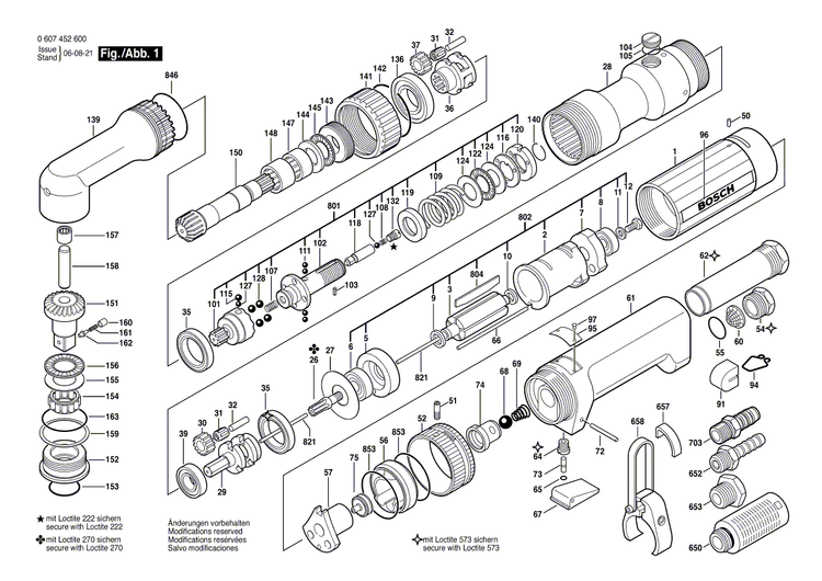 New Genuine Bosch 3608873782 Housing