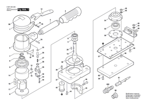 New Genuine Bosch 3609200265 Sander Support Plate