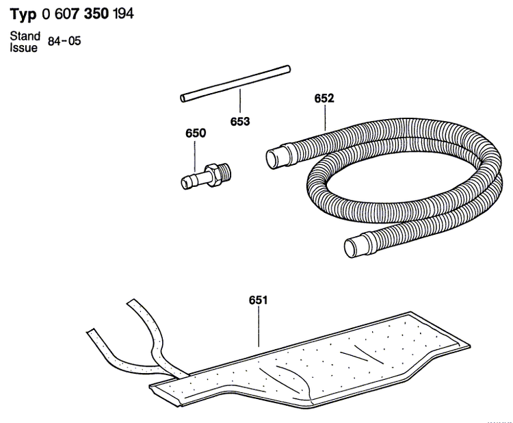 New Genuine Bosch 3609200296 Rotor Shaft