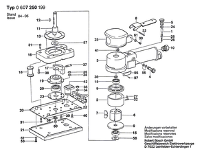 New Genuine Bosch 3609200305 Spring retaining ring