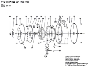 New Genuine Bosch 3609200345 Pivot Pin