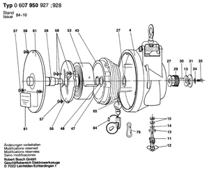 New Genuine Bosch 3609200373 Plain Washer